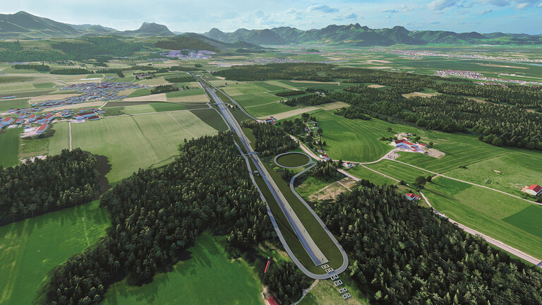 ABS 36 Brenner-Nordzulauf  Planungsabschnitte PA1 und PA3